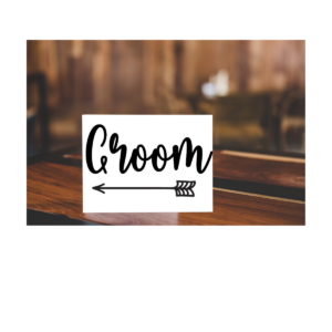 Groom Sign
