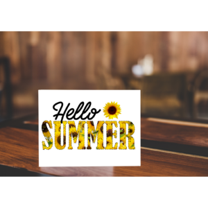Hello Summer Sign