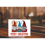 Merry Christmas 3 Gnomes Sign